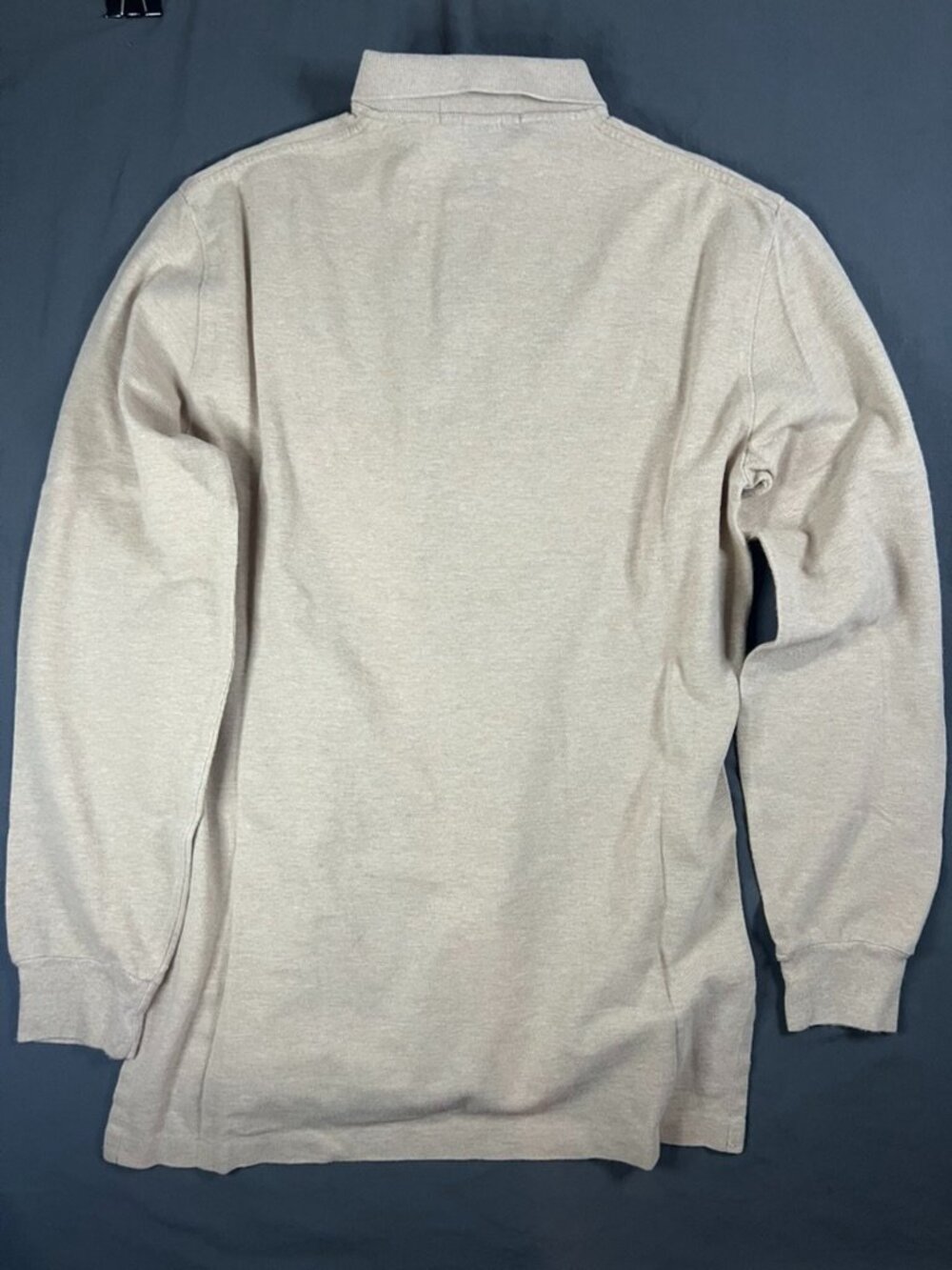 vintage polo ralph lauren rugby shirt old money sz Small fits like Large - Picture 4 of 6